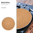 thumbnail image 4 of CHOK Disque Vinyle Tapis de Protection pour Disque Vinyle Tapis de Protection en Liège pour Tourne-Disque, 4 of 6
