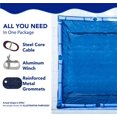 thumbnail image 4 of 16' x 24' Elite Pro-Shield Oval Winter Pool Cover, 4 of 5