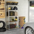 thumbnail image 2 of Costway Unité de Rayonnage de Garage Ajustable 3 Pcs 5 Niveaux avec Charge Max 2000 lbs pour Entrepôt Argent, 2 of 9