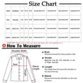 thumbnail image 2 of CEHVOM Women's Lapel Collar Button Motorcycle Jacket Leather Short Jacket Coat, 2 of 3