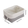 thumbnail image 3 of Panier de Rangement Pliable en Tissu pour l'Organisation de la Maison – Rangement pour Garde-Robe, Jouets et Lessive avec Poignées Robustes, 3 of 6