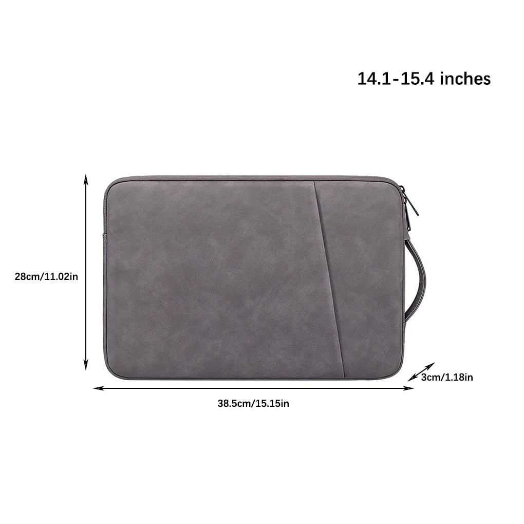 mmirethe Laptop Bag Large Protection Notebook Computer Sleeve Handbags Briefcase Bags Women Men Office Business Working Yellow 14.1-15.4 Inch
