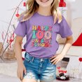 thumbnail image 2 of MEZZALL T-Shirts de Mode pour Garçons et Filles, Décontractés, Imprimés, Col Rond, Manches Courtes, Polyvalents, 6-7 Ans, 2 of 4