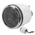 thumbnail image 4 of Pointer Oil Pressure Gauge, Acid Resistant PSI Display IP67 Waterproof 10-184 Ohm   For Engineering Machinery For Engines For Automobiles White,Black, 4 of 8
