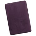 thumbnail image 2 of 1 Large Clara Clark Bath Mat Bathroom Rug - Absorbent Memory Foam Bath Rugs - Non-Slip, Thick, Cozy Velvet Feel Microfiber Bathrug, Plush Shower, Toilet-Floor Bathmats Carpet - Purple - 20"x32", 2 of 6