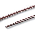 thumbnail image 4 of INSPIRE CHIC Lacet de Botte Unisexe Rond en Corde à Rayures Bicolores 1/5 Épais 120cm / 47.24 Pouces Blanc Rouge Vin, 4 of 4