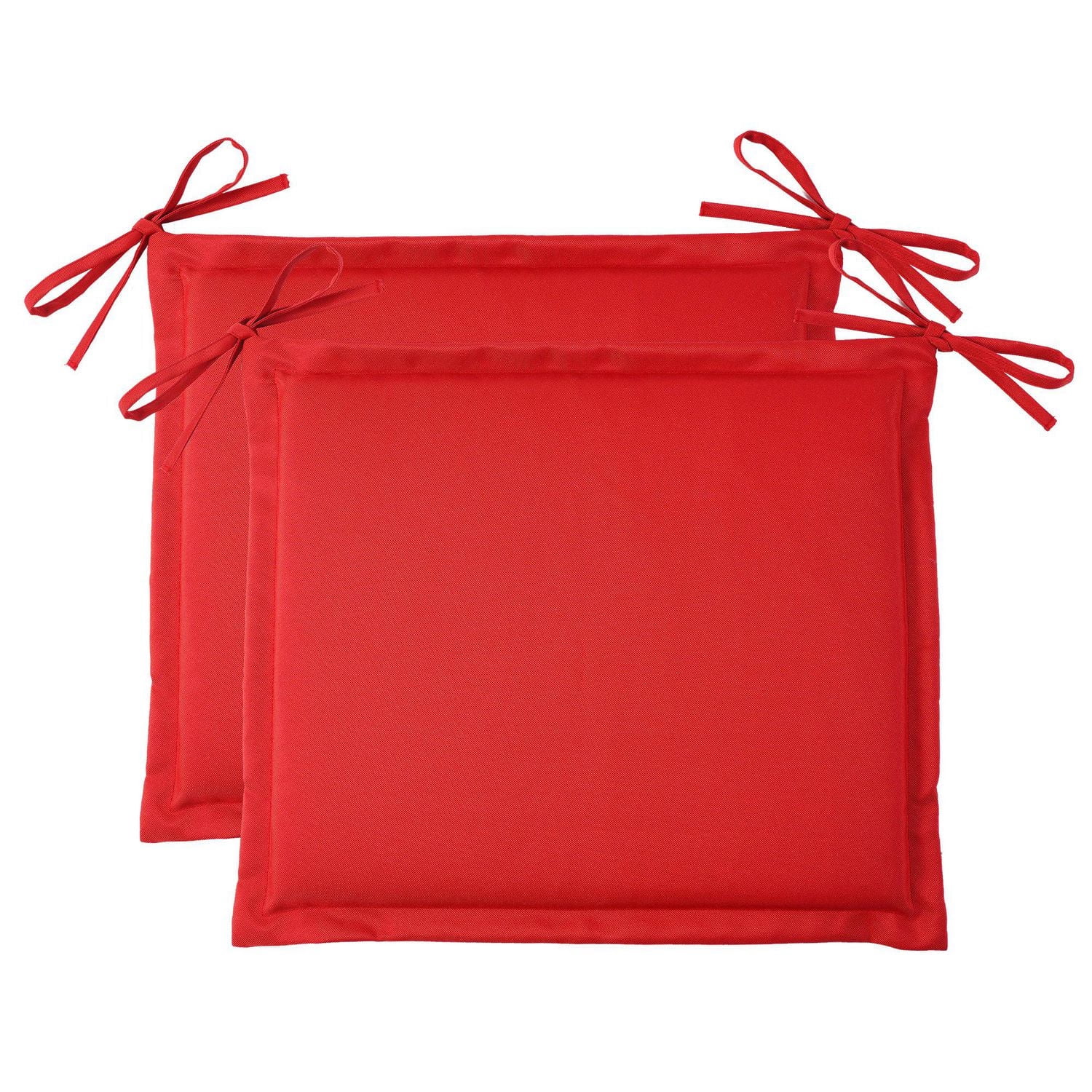 Coussins de siège rouge (Paquet de 2)