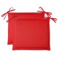 thumbnail image 1 of Outdoor Seat Cushions Red (2 Pack), 1 of 3