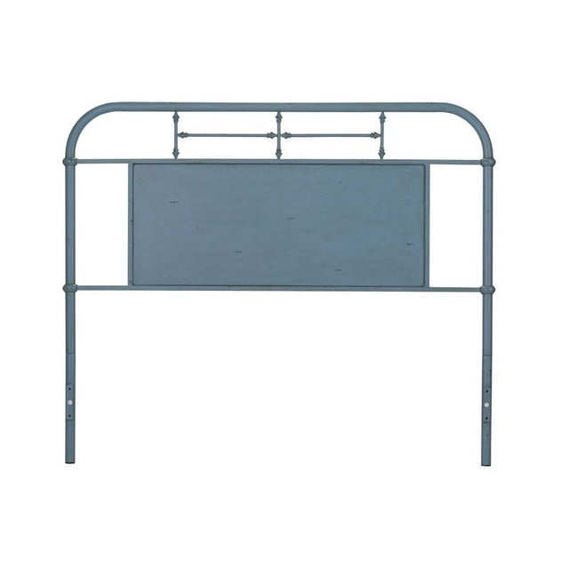 Liberty Furniture Vintage Series Tête de Lit en Métal Format Grand - Bleu