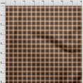 thumbnail image 4 of oneOone Velvet Rose Brown Fabric Tartan Sewing Craft Projects Fabric Prints By Yard 58 Inch Wide, 4 of 4