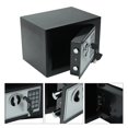 thumbnail image 4 of Digital Safe Box With Key Small Household Mini Steel Safes Money Bank Safety Security Box Keep Cash Jewelry Or Document Securely ,Easy Installation, 4 of 6