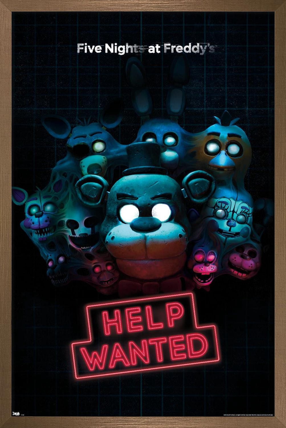 Five Nights at Freddy's - Help Wanted Wall Poster, 22.375" x 34"
