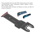 thumbnail image 4 of Universal Oscillating Saw Blades, Independent Packaging Oscillating Saw Blades 10Pcs Quick Release  for Accurate Cutting, 4 of 7