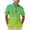 Yellow, variant on Mens Shirts Sale Clearance! Mens Gradient Linen Shirts Casual Button Down Short Sleeve Beach Summer Shirts