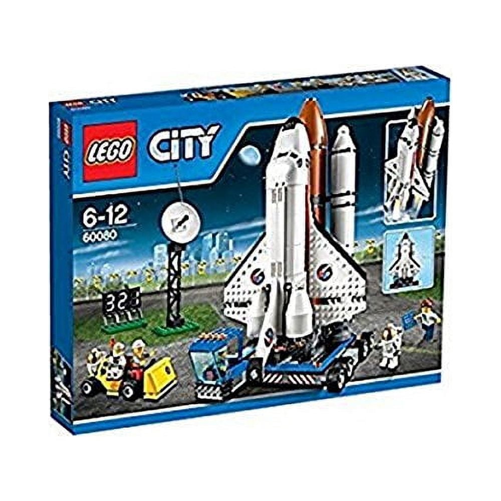 LEGO City Spaceport Space Shuttle 586-Piece Kids Play Building Kit | 60080