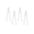 thumbnail image 1 of INSPIRE CHIC Women's Solid ColorClear Invisible Adjustable Bra Shoulder Straps Clear-3, 1 of 4