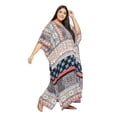 thumbnail image 3 of Caftans Longs pour Femmes Grande Taille Robe Caftan Robe de Soirée Fête Été Plage Robe d'Été Manches Kimono Longues Robes Décontractées en Ligne, 3 of 6