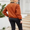 thumbnail image 4 of Veste de Baseball Légère pour Femmes - Bomber Élégant avec Poches, 4 of 6