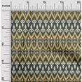 thumbnail image 1 of oneOone Silk Tabby Fabric Damask & Chevron Ikat Fabric Prints By Yard 42 Inch Wide, 1 of 4