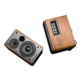 thumbnail image 3 of Edifier R1280DB Haut-Parleurs d'Étagère Bluetooth Alimentés - Entrée Optique - Moniteurs de Studio Sans Fil - Haut-Parleur à Champ Proche de 4 Pouces - 42w RMS - Grain de Bois, 3 of 5