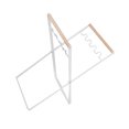 thumbnail image 1 of Foldable Waste Sorting Bin, Iron Wire Frame Trash Rack with 2 Garbage Bags Portable Fold Up Trash Bag Holder for Home Kitchen, Laundry, Outdoor Camping, Gardening, Parties, 1 of 7