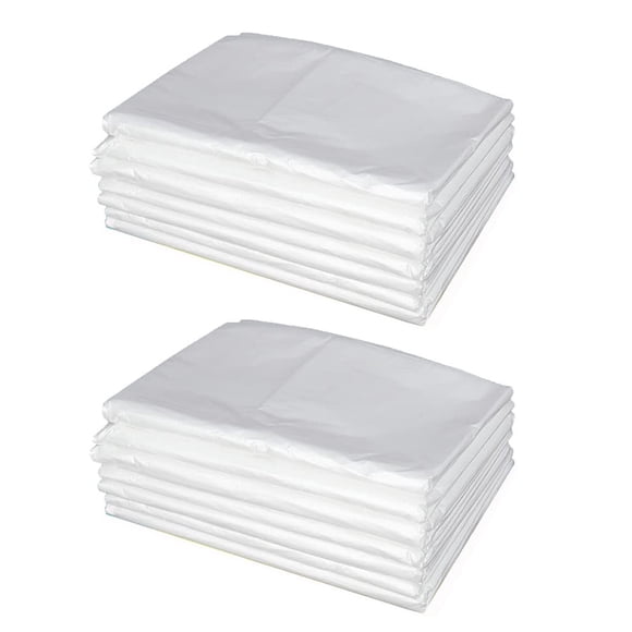 Miangastore 100Pcs Thin Cage Liner Small Pet Plastic Liner Disposable Rabbit Hutch Film Rabbit Hutch Liner