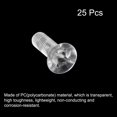thumbnail image 3 of Unique Bargains M6x20mm Plastic Phillips Machine Screws, PC Flat Head Machine Bolts 25 Pack, 3 of 4