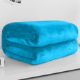 thumbnail image 3 of Solid Color Blanket Fleece Blanket Fleece Gift Yoga Cover Blanket French Fleece Blanket, 3 of 5