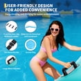 thumbnail image 3 of Inflatable Water Trampoline, 10FT 15FT, Floating Water Trampoline for Adults for Lake Pool Ocean, w/ 4-Step Rope Ladder/Mooring Ropes/Infatable Nozzles/Reversible Air Pump/Anchor Bags, 3 of 7