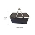 thumbnail image 2 of Dvkptbk Storage Folding Cooler Box Picnic Bag Portable Heat Preservation Food Storage Bag Home Essentials, 2 of 2