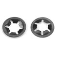 thumbnail image 4 of Garniture Rondelle de Verrouillage, Rondelle de Verrouillage, Robuste Noir Durable pour le Stockage Pratique Pousser sur les Clips de Vitesse Attaches Assortiment Kit, 4 of 8