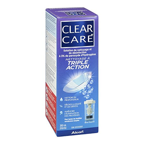 Refurbished Clear Care Cleaning & Disinfecting Solution 360 ml