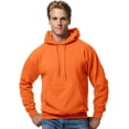 thumbnail image 1 of Hanes Chandail à Capuchon en Molleton ComfortBlend EcoSmart pour Hommes, 4TG, Orange Sécurité, 1 of 1