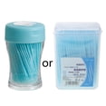 thumbnail image 1 of CUITING 200Pcs Food Grade Plastic Toothpick Double-Head Dental Oral Interdental Floss, 1 of 17