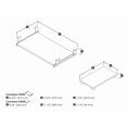 thumbnail image 2 of Bestar Connexion Keyboard Shelf And Cpu Platform, 2 of 2