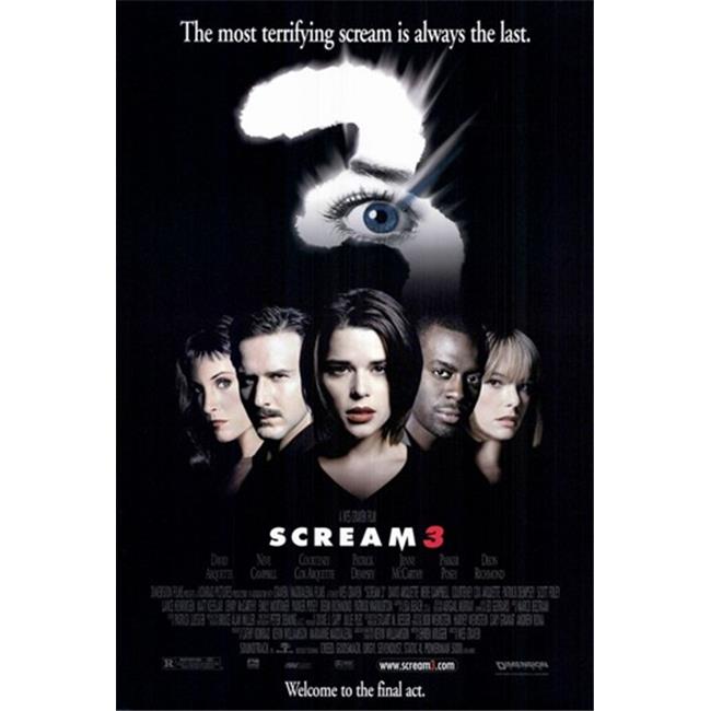 Pop Culture Graphics MOV220317 Scream 3 Movie Poster, 11 x 17