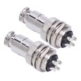 thumbnail image 3 of Connecteur de Prise Aviation, 2 Pcs Connecteur de Prise Aviation Connecteur de Prise en Métal Connecteur de Prise Aviation Design de Nouvelle Génération, 3 of 14