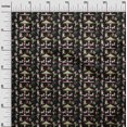 thumbnail image 3 of oneOone Rayon Black Fabric Circus Sewing Material Print Fabric By The Yard 56 Inch Wide-aA, 3 of 5