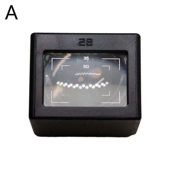 28mm Optical Waist Level Viewfinder External Optical Waist Level Viewfinder Part Camera Viewfinder for Precise Framing and Enhanced Shooting Experience, Gift