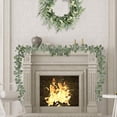 thumbnail image 1 of Christmas Artificial Vines Faux Flower Wall Hanging Table Decor Artificial Green Plant Christmas Home Decor Props, 1 of 6
