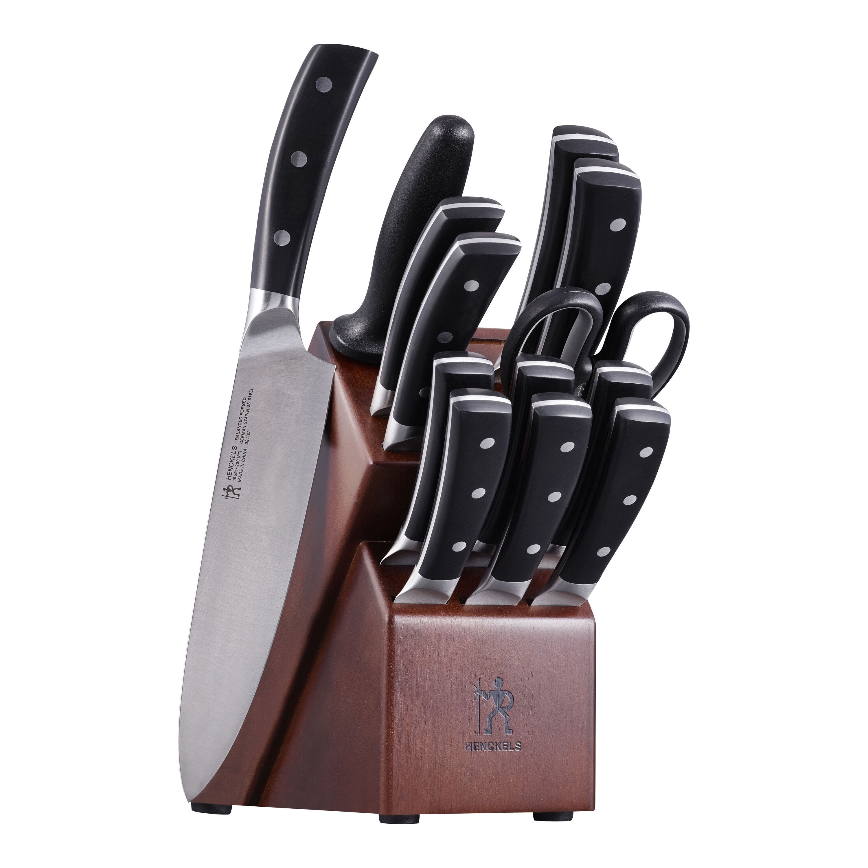 HENCKELS Balanced Forged 14 Piece Knife Block Set