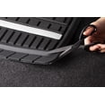 thumbnail image 3 of Auto Drive 4-Piece Rubber Car Floor Mats Bling Glitter Silver, 3 of 7