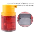 thumbnail image 1 of Solar LED Warning Light, LED Warning Signal Light Alarm Strobe Lamp 0.3W Flashing Car Warning Light, Flashing LED Signal Light For Snowy Mud Wind Season Outdoor, 1 of 8