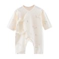 thumbnail image 1 of MIASHUI Baby Onesie Long Sleeved Rompers for Boys Girls Comfortable Lightweight Clothes,Green,2-5 Months, 1 of 3