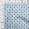 thumbnail image 2 of oneOone Velvet Light Blue Fabric Block Fabric For Sewing Printed Craft Fabric By The Yard 58 Inch Wide, 2 of 4