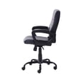 thumbnail image 2 of Mainstays Bonded Leather Mid-Back Manager's Office Chair, for Adults, Black, 2 of 6