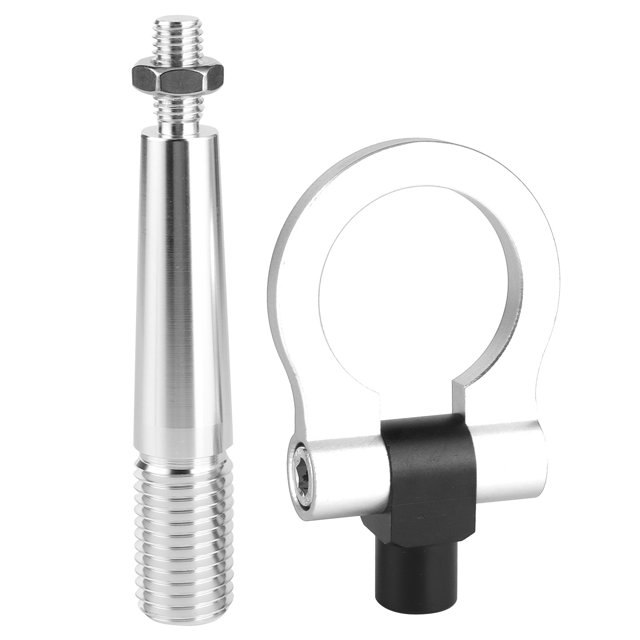 Rdeghly Qiilu Car Tow Hook, Front Rear Tow Hook For JDM Screw On Track Racing Towing Fit For FX35/FX45/FX50 QX70