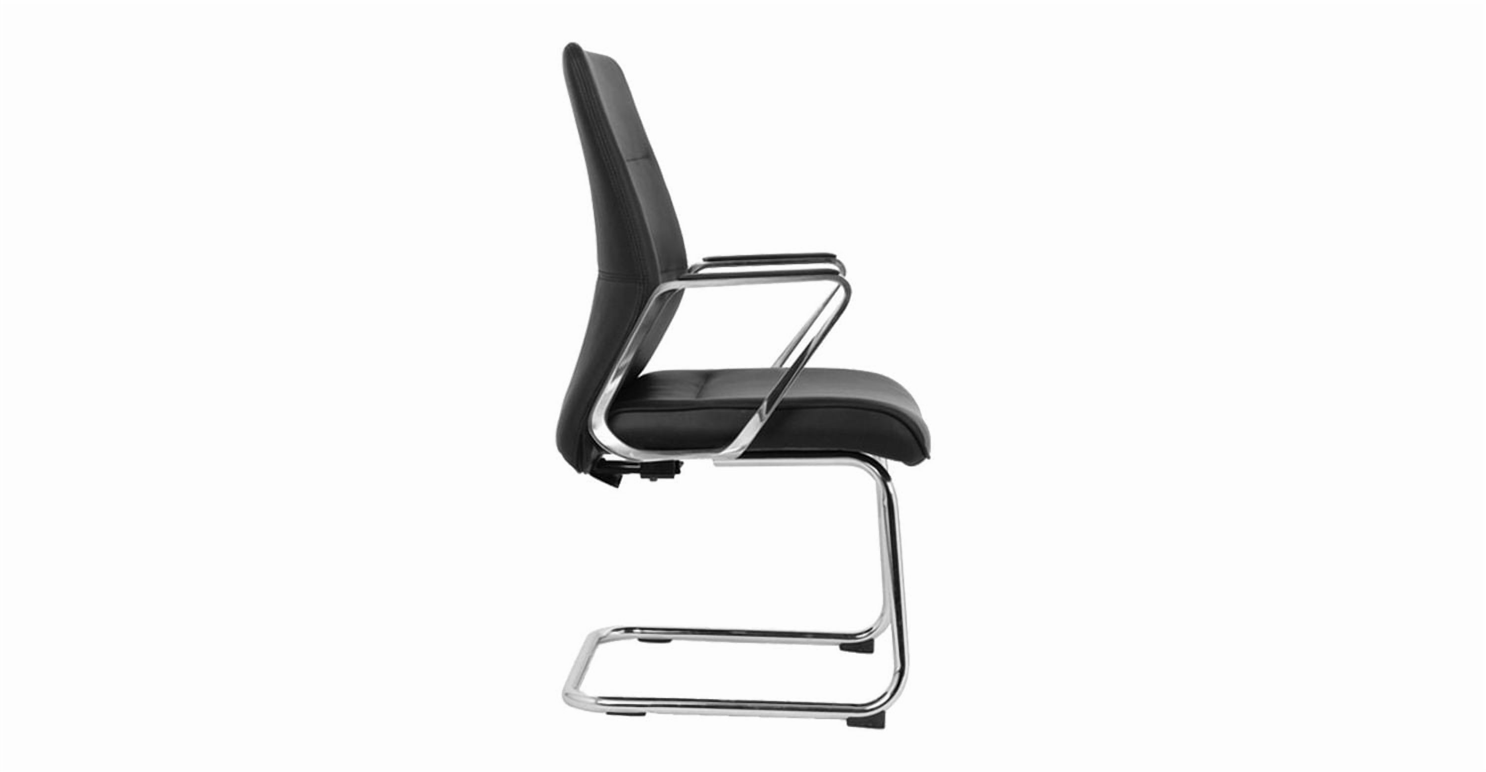 Chaise de bureau TygerClaw, 19" x 38,78", rembourré, noir