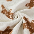 thumbnail image 3 of Holiday Time Cozy Throw Gingerbread, 3 of 9