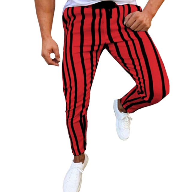 Ketyyh-chn99 Pantalon de Pyjama pour Homme 2024 Pantalon Grande Taille pour Homme Pantalon Léger Pantalon de Sport Pantalon Pantalon Décontracté Pantalon Long Rouge,TG